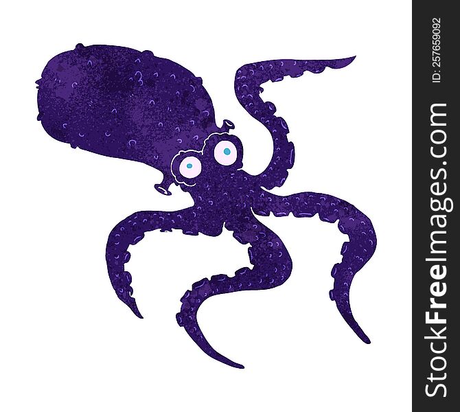 Cartoon Octopus