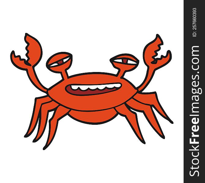 Cartoon Crab