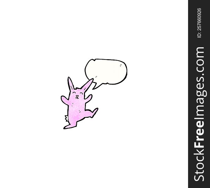 Cartoon Funny Dancing Rabbit