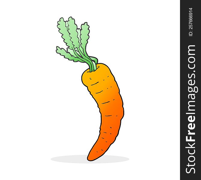 cartoon carrot