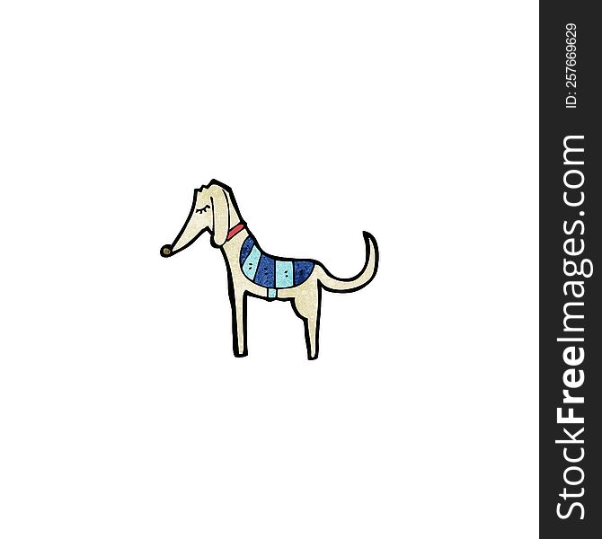 cartoon greyhound