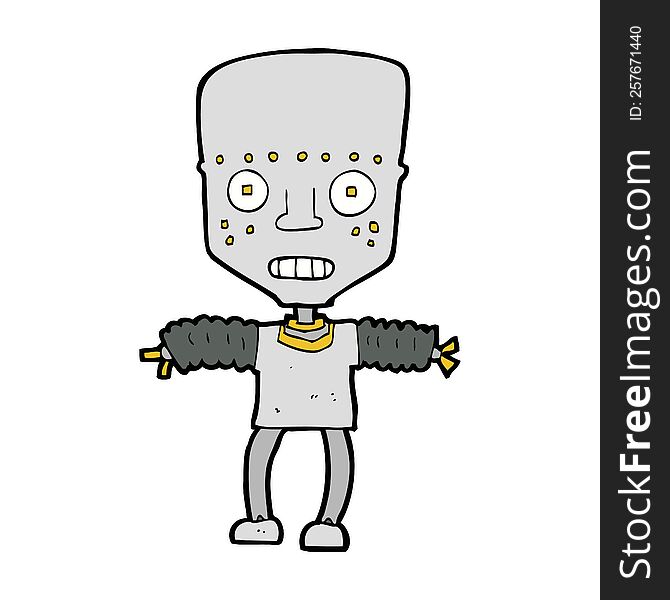 Cartoon Robot