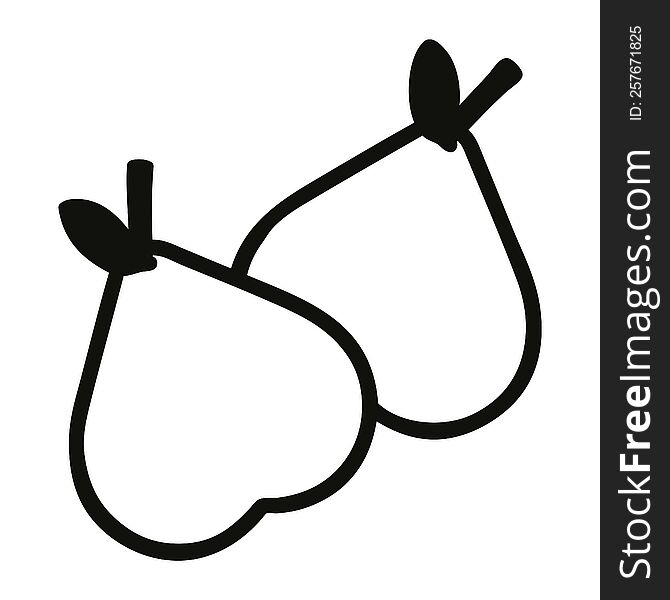 Organic Pears Icon
