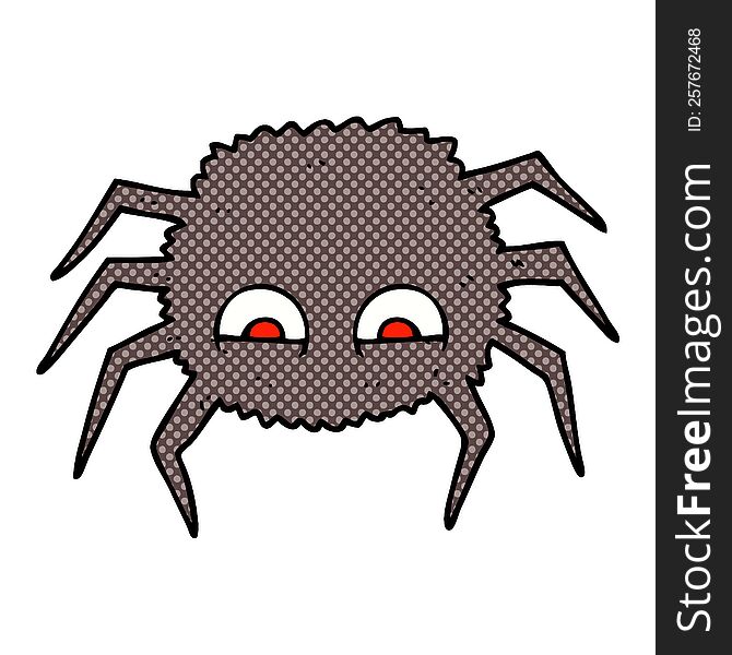 Cartoon Spider