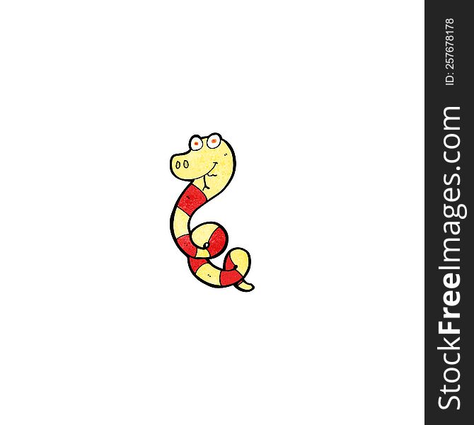 cartoon poisonous snake