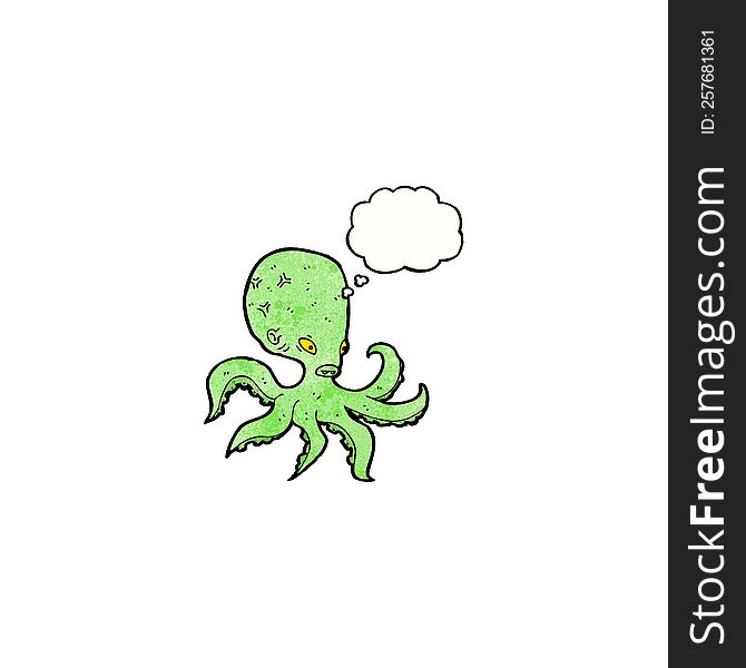 cartoon octopus