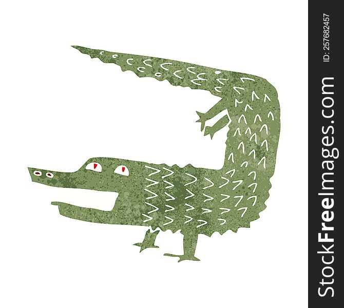 Cartoon Crocodile