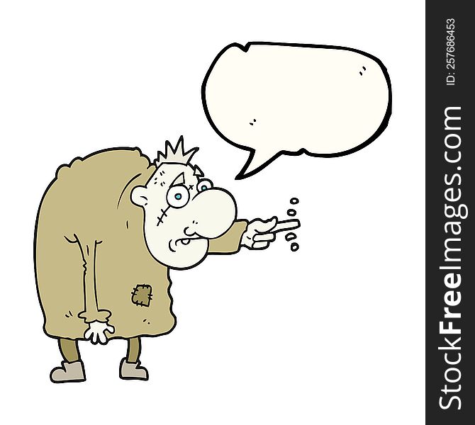 Speech Bubble Cartoon Igor