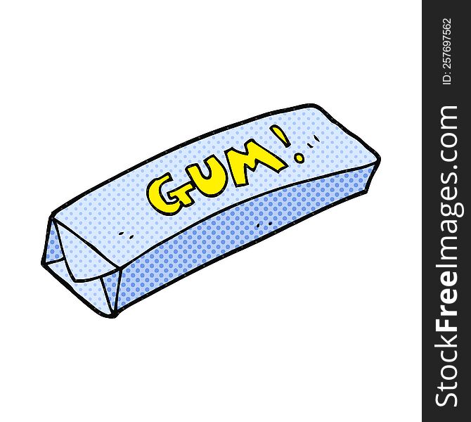 Cartoon Chewing Gum