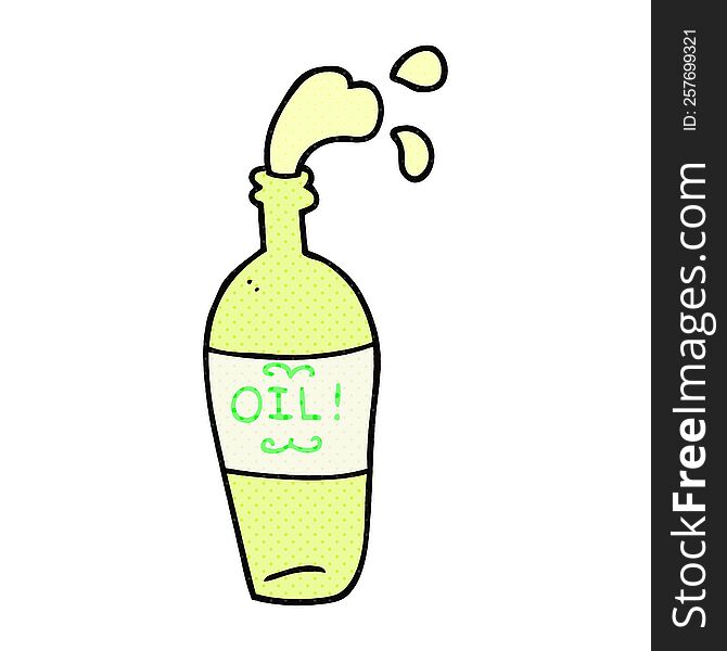 cartoon oil