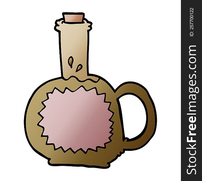 cartoon doodle maple syrup