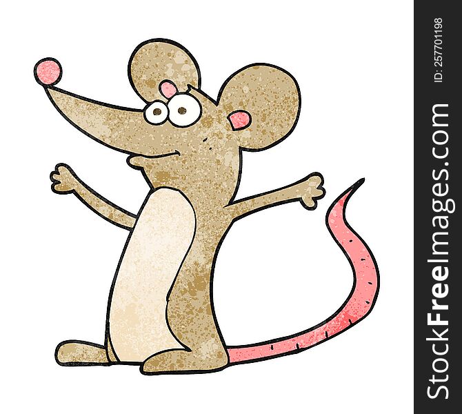 Textured Cartoon Mouse
