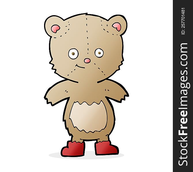 cartoon cute teddy bear