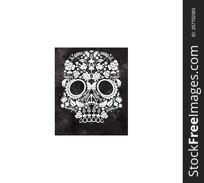 Day Of The Dead Skull