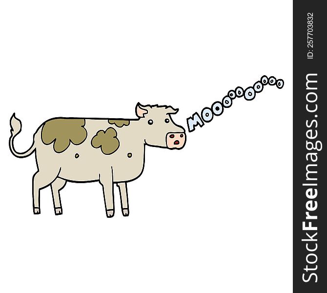 Cartoon Cow