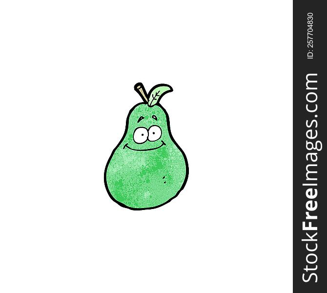 cartoon pear