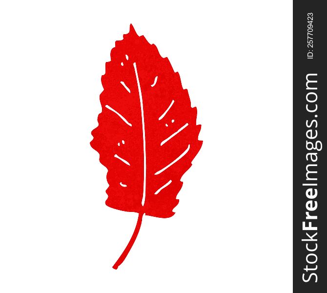 cartoon leaf symbol