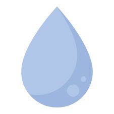 Raindrop Graphic Icon Stock Photography