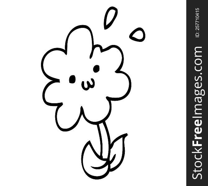 Cartoon Flower