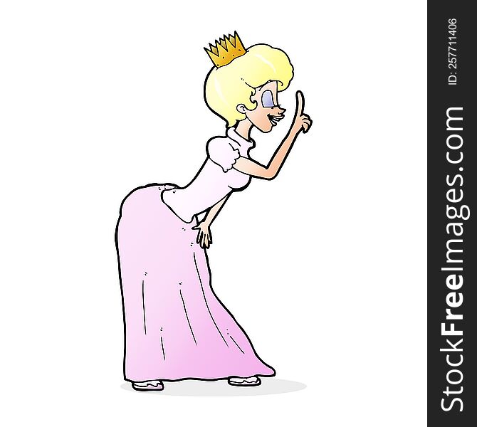 cartoon princess