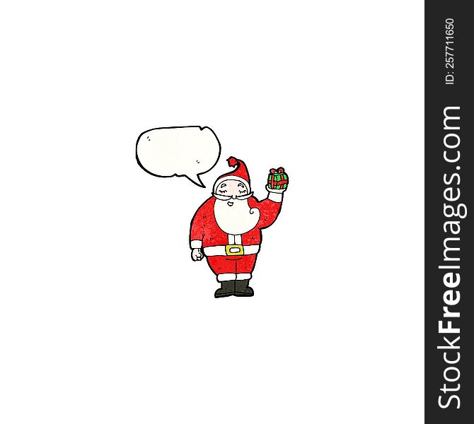 Cartoon Santa Claus