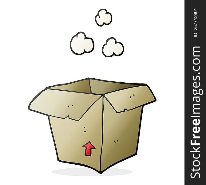 Cartoon Empty Box