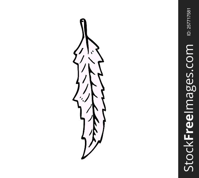 cartoon feather