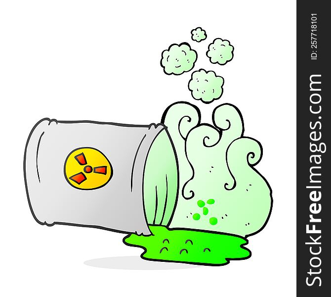 Cartoon Nuclear Waste