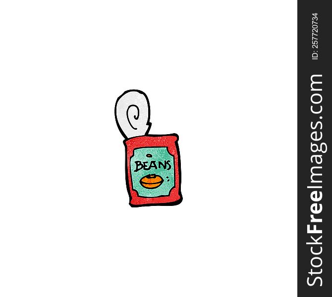 Canned Food Cartoon