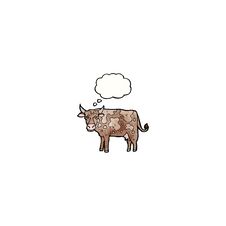 Cartoon Cow Stock Photos