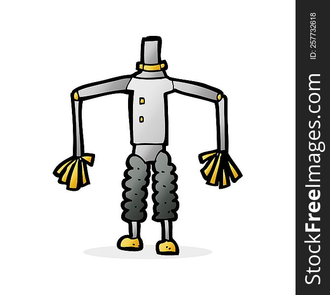 cartoon robot body (mix and match cartoons or add own photos