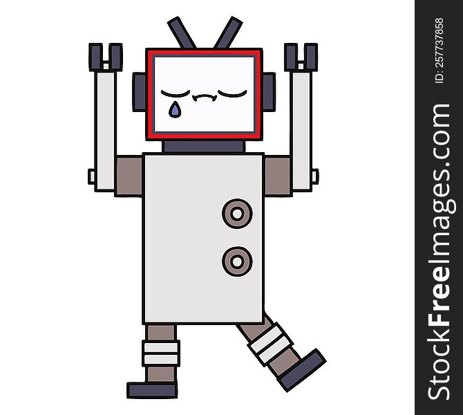 Cute Cartoon Robot