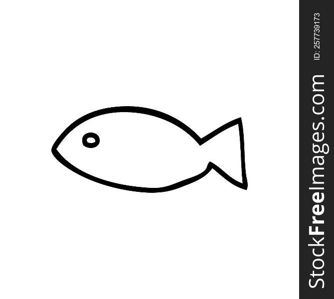 cartoon fish symbol
