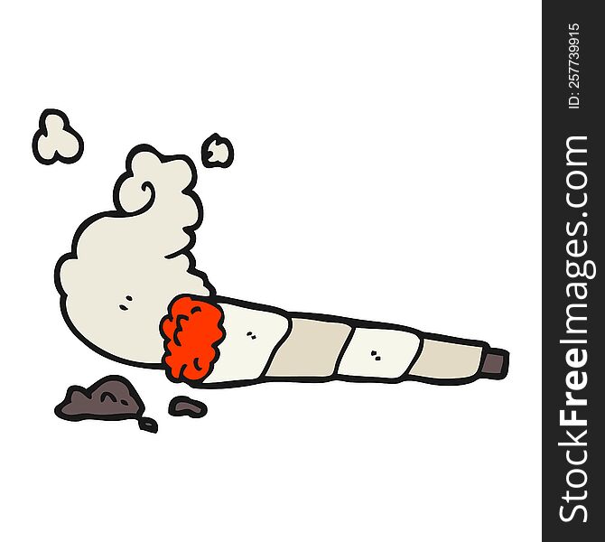 Cartoon Cigarette