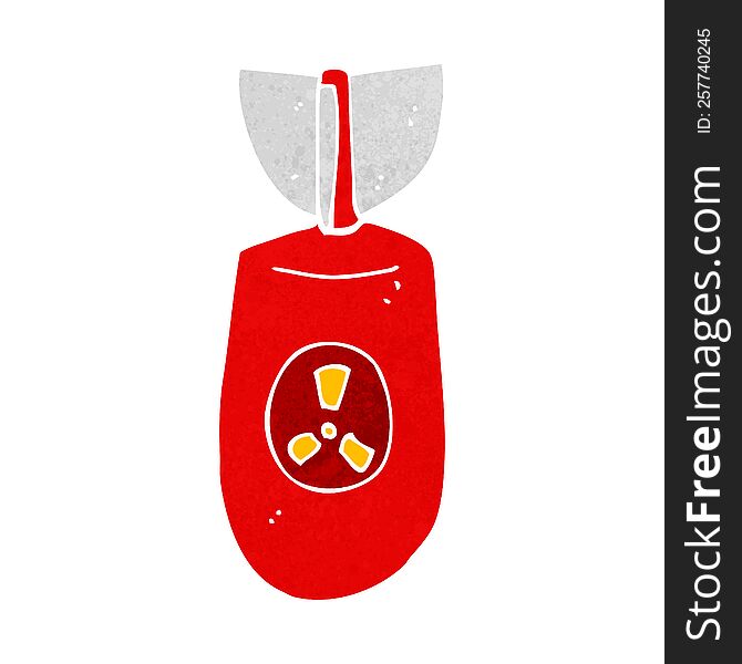 cartoon atom bomb