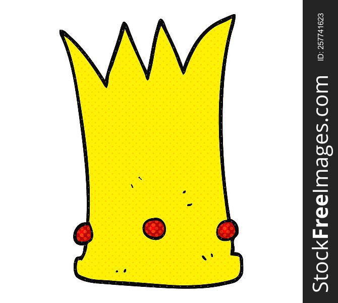 cartoon tall crown