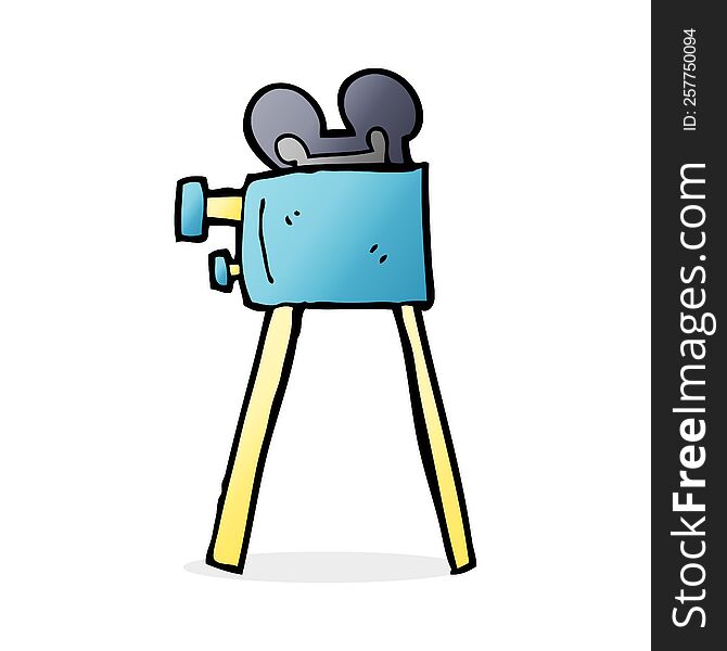 cartoon movie camera