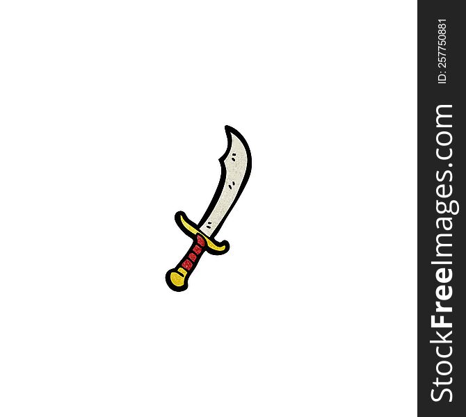 cartoon sword