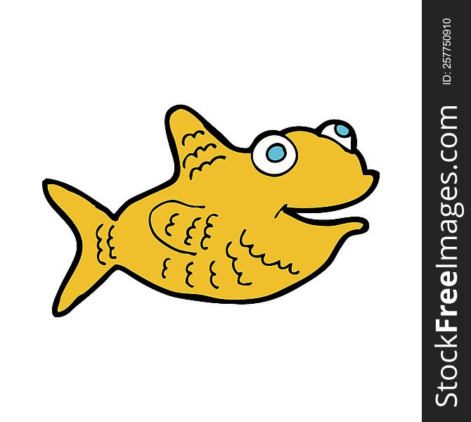 Cartoon Happy Fish