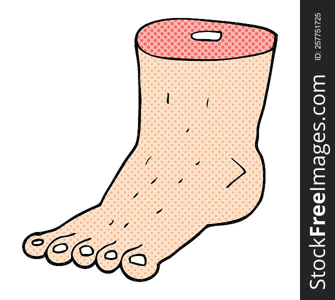 Cartoon Foot