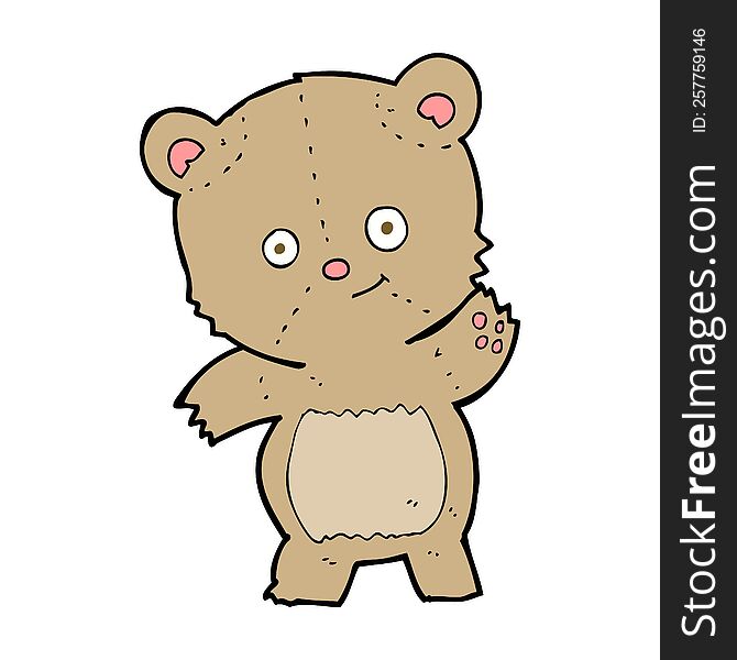 cartoon teddy bear