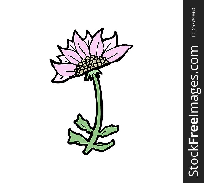 cartoon flower