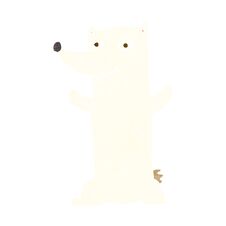 Cartoon Polar Bear Stock Images Cartoon Polar Bear Stock Images