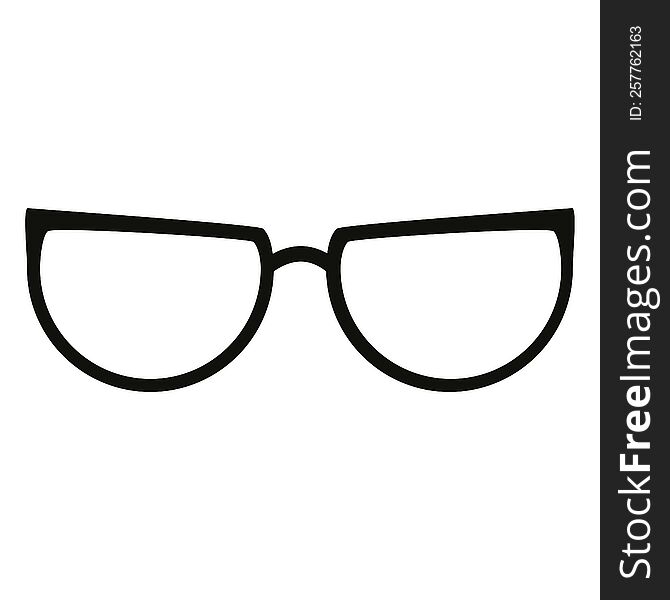 spectacles graphic vector illustration Icon. spectacles graphic vector illustration Icon