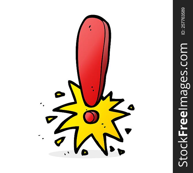 Cartoon Exclamation Mark