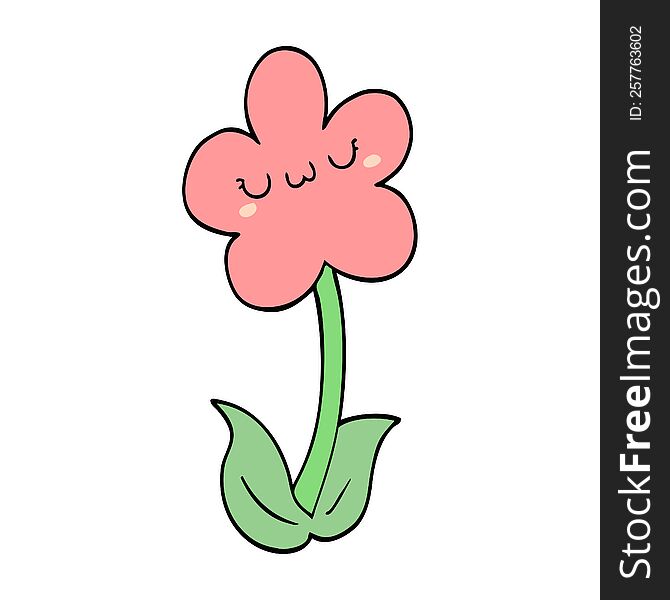 cartoon flower