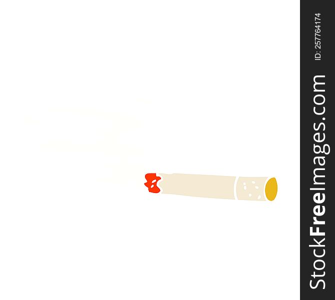 cartoon doodle cigarette