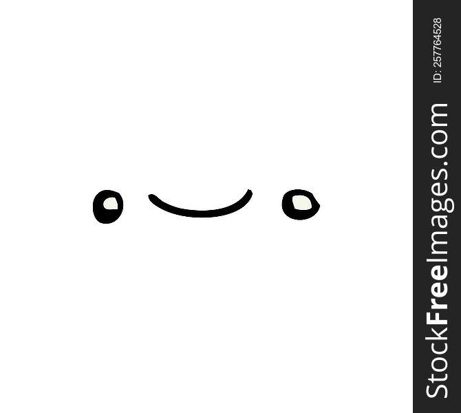 happy cartoon face