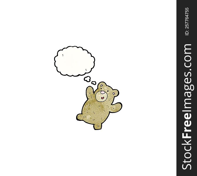 Cartoon Happy Teddy Bear