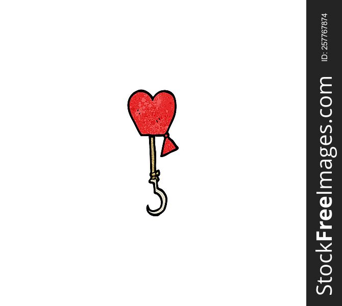 love hooked cartoon